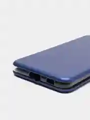 Синий чехол книжка для Samsung Galaxy S21FE (S21 FE)