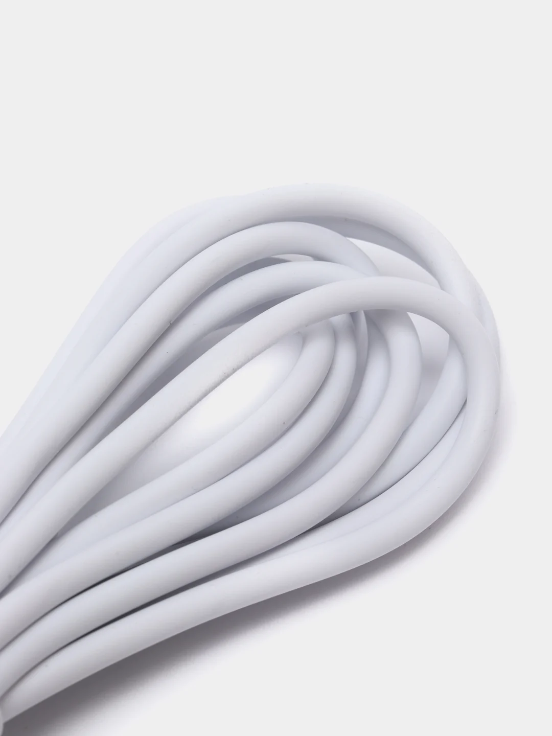 Белый кабель Denmen D23 microUSB, Type-C, Lightning, быстрая зарядка, 2.1 А, 2м