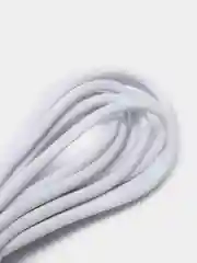 Белый кабель Denmen D23 microUSB, Type-C, Lightning, быстрая зарядка, 2.1 А, 2м