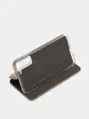 Золотой чехол книжка для Samsung Galaxy S21FE (S21 FE)