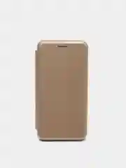 Золотой чехол книжка для Samsung Galaxy S21FE (S21 FE)