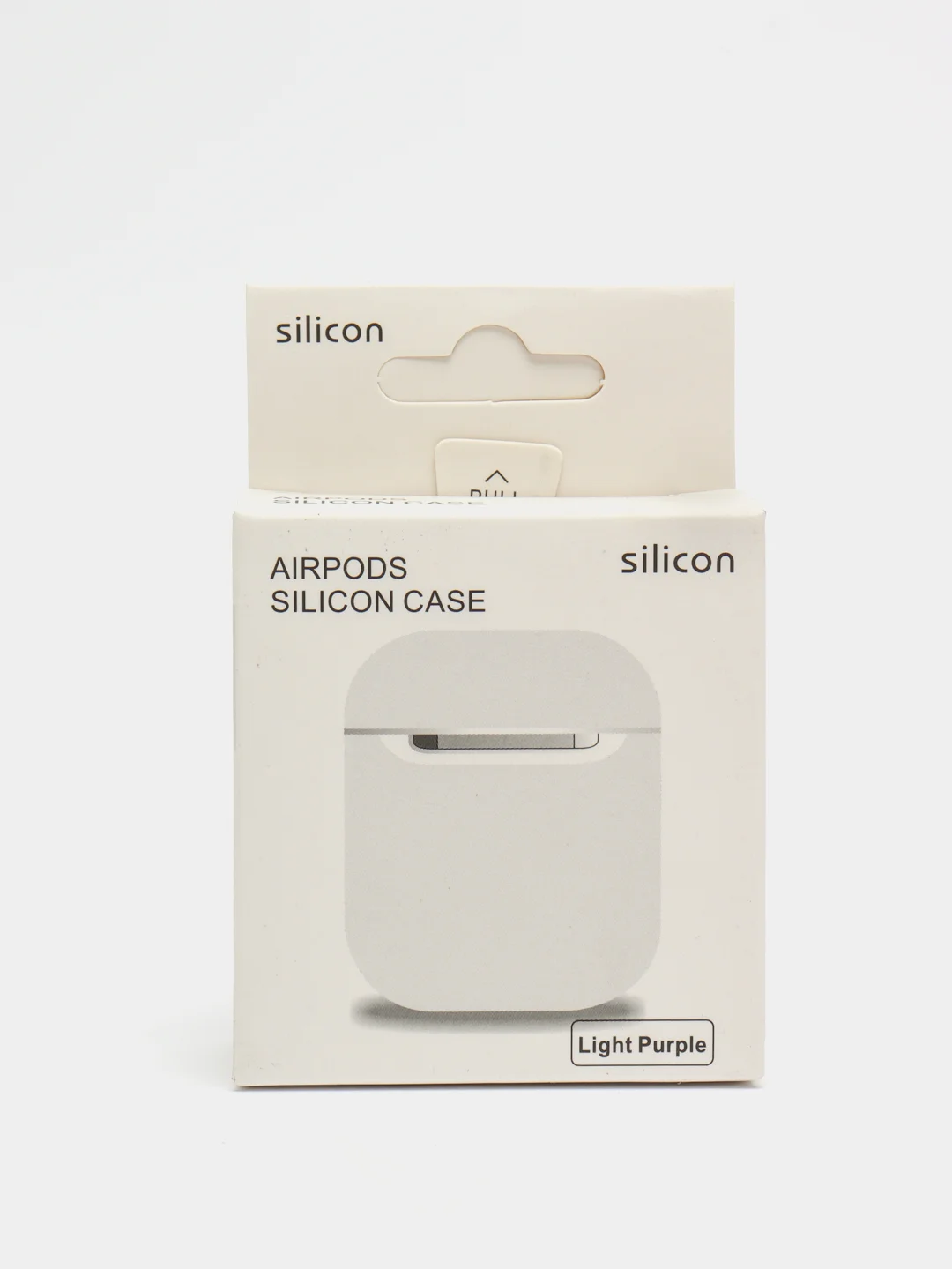 Белый силиконовый чехол для наушников Apple AirPods 2