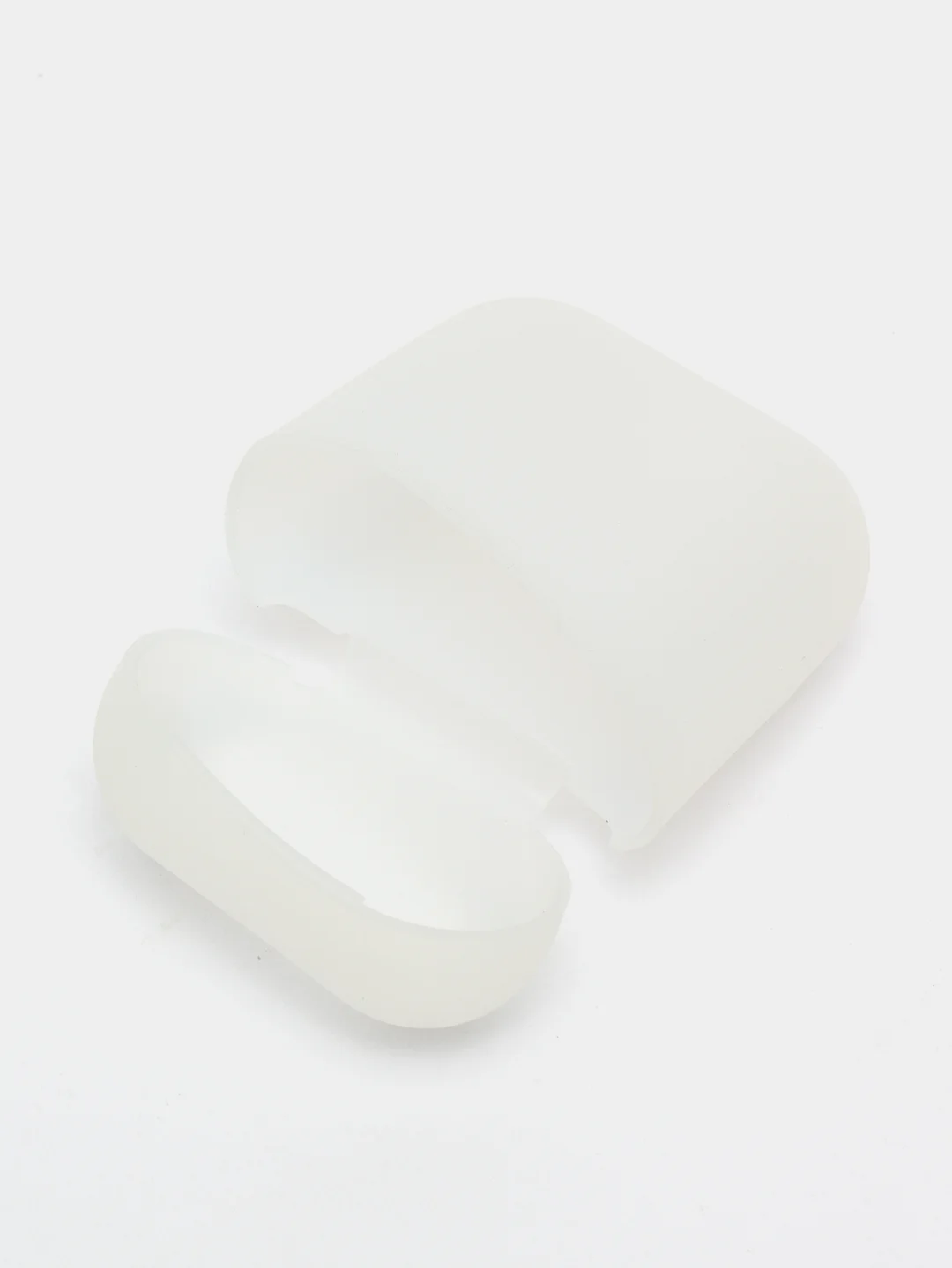 Белый силиконовый чехол для наушников Apple AirPods 2