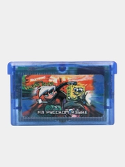 Игры для Game Boy "SpongeBob SquarePants and friends battle for volcano island"