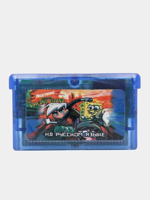 Игры для Game Boy "SpongeBob SquarePants and friends battle for volcano island"