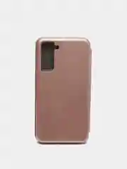 Розовый чехол книжка Samsung Galaxy S21
