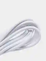Белый кабель Denmen D23 microUSB, Type-C, Lightning, быстрая зарядка, 2.1 А, 2м