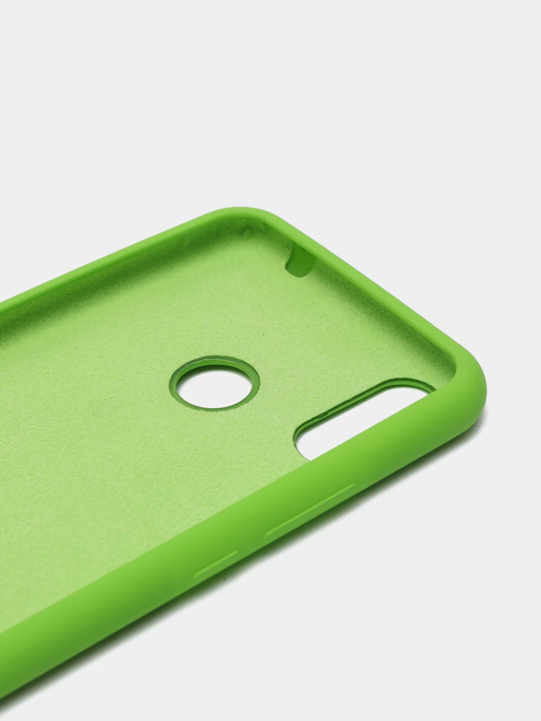 Лайм чехол силиконовый Silicone Cover Case для Huawei Honor 8C, Nova 3, 3i, P Smart Plus