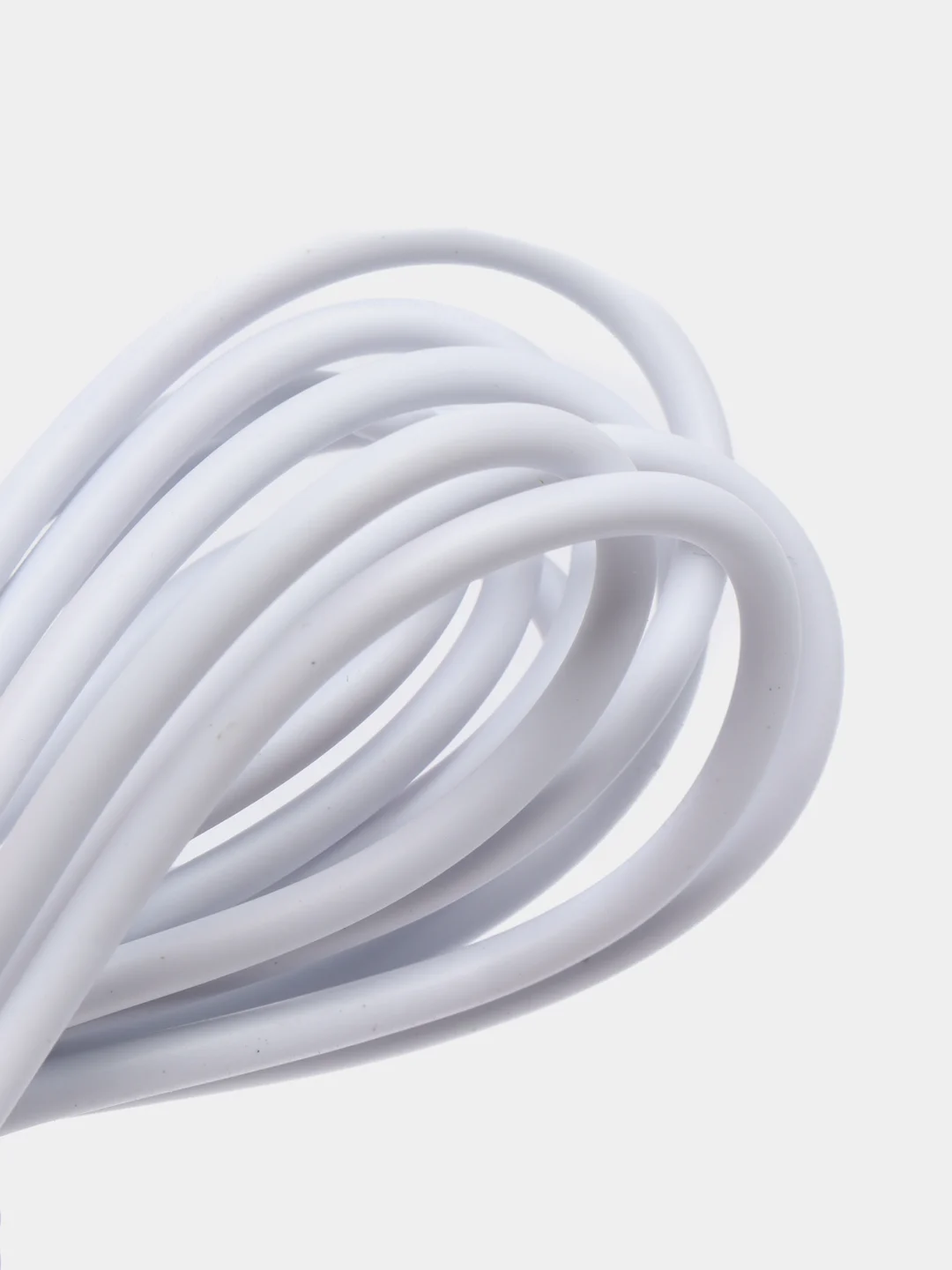 Белый кабель Denmen D23 microUSB, Type-C, Lightning, быстрая зарядка, 2.1 А, 2м