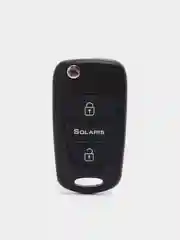Корпус на штатный ключ с лезвием выкидной Hyundai Solaris / Хендай Солярис (H008)