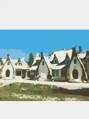 Картина  по номерам на холсте с подрамником 50x40 см "Глиняный Замок Долины Фей"