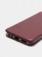 Багровый чехол книжка для Xiaomi Redmi 9