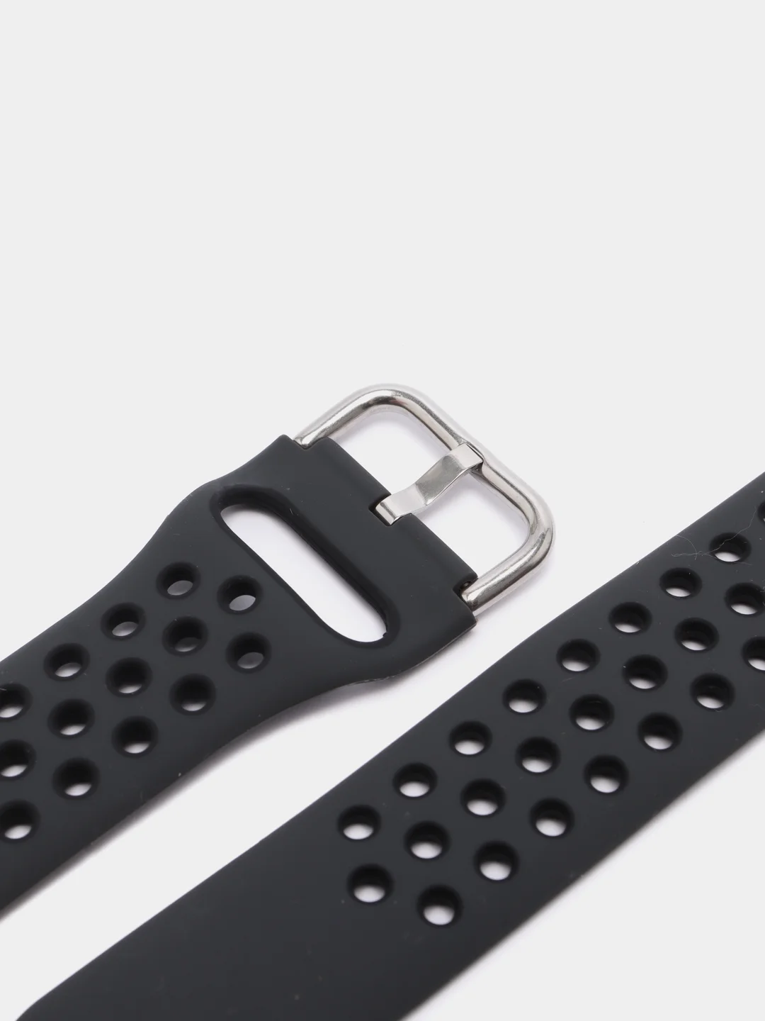 Угольный спортивный силиконовый ремешок для Apple Watch SE, 7, 6, 5, 4, 3, 2, 1