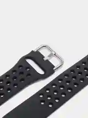 Угольный спортивный силиконовый ремешок для Apple Watch SE, 7, 6, 5, 4, 3, 2, 1