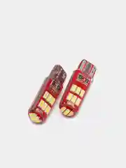 Автомобильные светодиодные габариты (2шт) салон, подсветка номера 15SMD силикон.