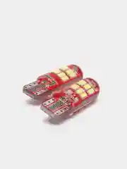 Автомобильные светодиодные габариты (2шт) салон, подсветка номера 15SMD силикон.