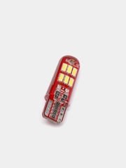 Автомобильные светодиодные габариты (2шт) салон, подсветка номера 15SMD силикон.