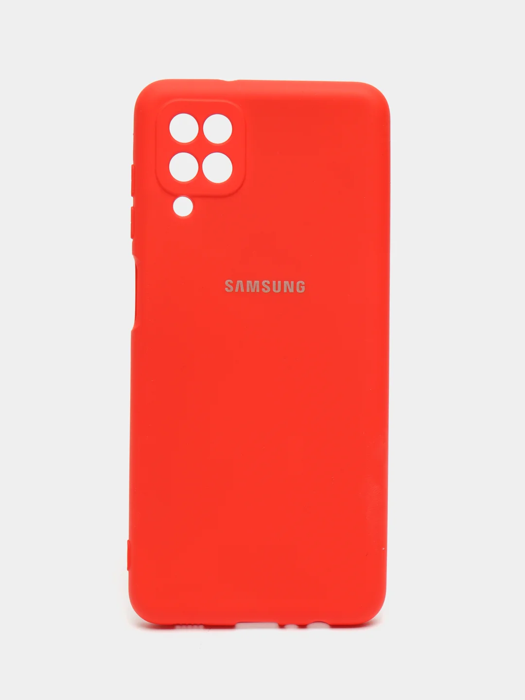 Красный чехол для Samsung A12, M12, Самсунг А12, М12