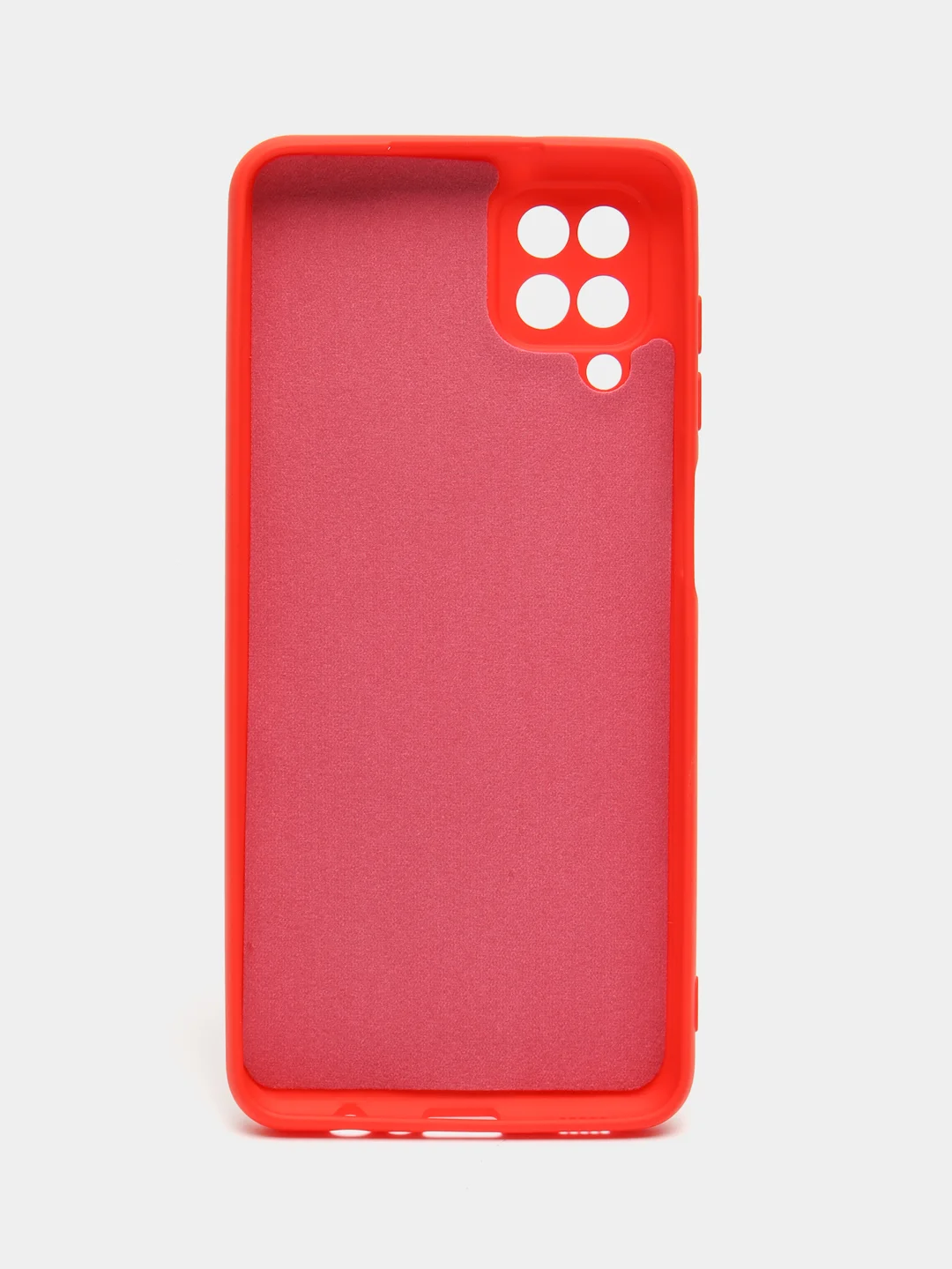 Красный чехол для Samsung A12, M12, Самсунг А12, М12
