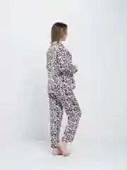 Белый пижама женская шелковая