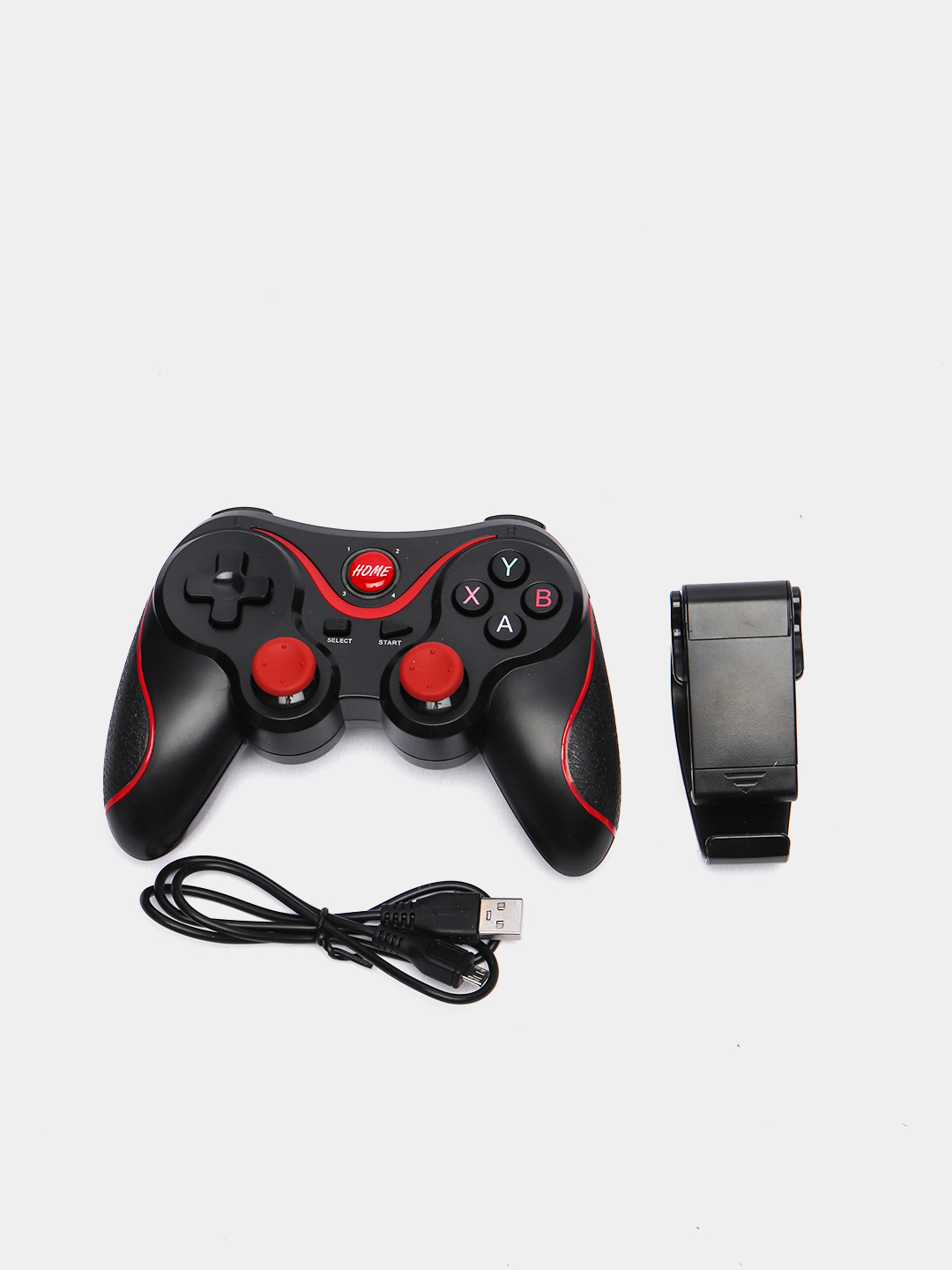 Беспроводной игровой контроллер Х3 Wireless Controller с держателем для  смартфона купить по цене 1199 ₽ в интернет-магазине Магнит Маркет