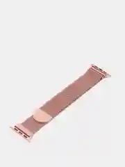Розовый ремешок миланская петля для Apple Watch 3, 4, 5, 6, 7, SE