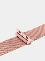 Розовый ремешок миланская петля для Apple Watch 3, 4, 5, 6, 7, SE