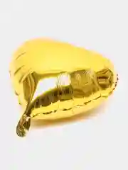 Золотой шар фольгироварнный " Сердце ", 45 см