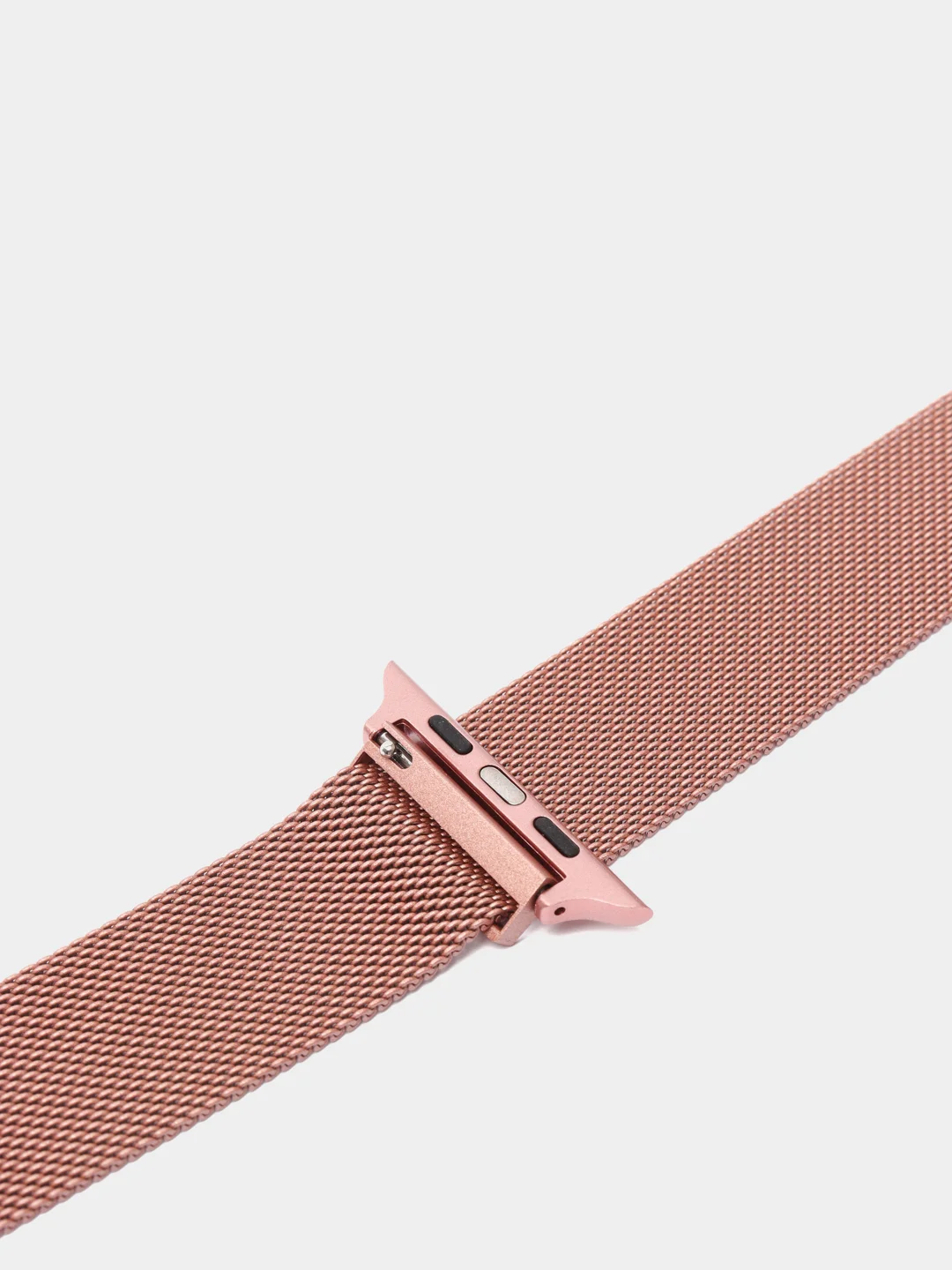 Розовый ремешок миланская петля для Apple Watch 3, 4, 5, 6, 7, SE