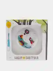 Набор детской стеклянной посуды Игрушки, 3 предмета, в подарочной упаковке