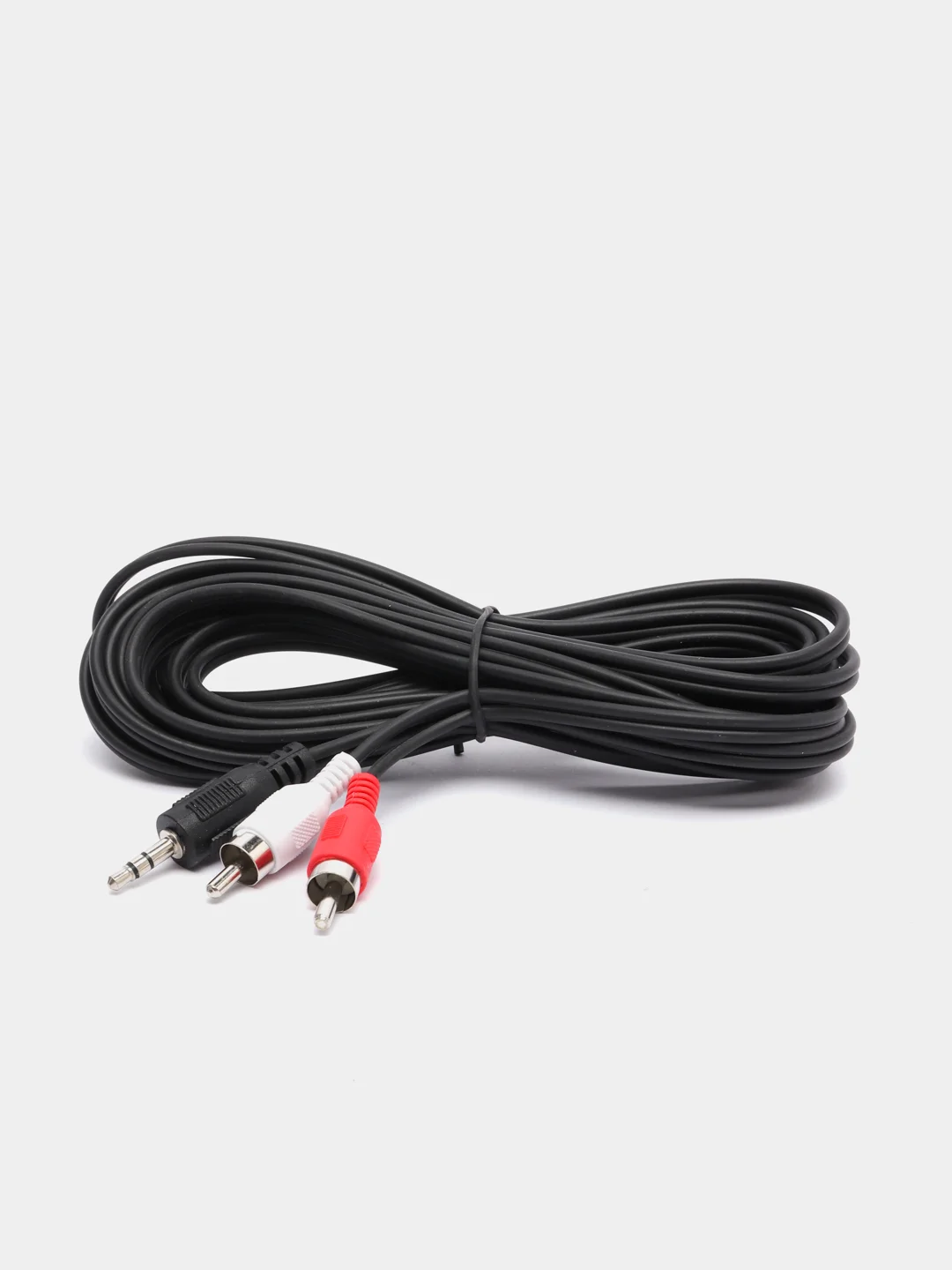 Аудио штекер 3.5 мм, Aux - 2 RCA, тюльпаны, 1,5 м/3 м/5 м