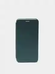 Зеленый чехол книжка Honor 7x