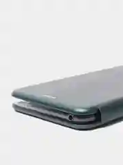 Зеленый чехол книжка Honor 7x