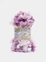 Аметистовый пряжа Alize Puffy петельки