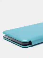 Голубой чехол-книжка для Realme C21 2021