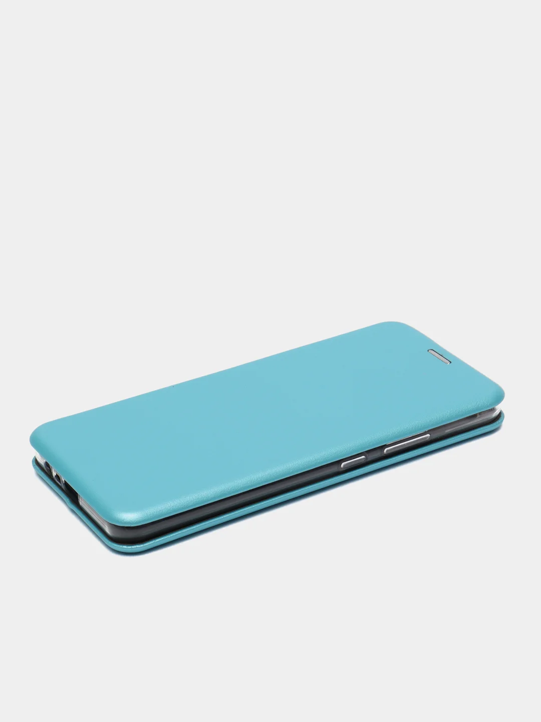 Голубой чехол-книжка для Realme C21 2021