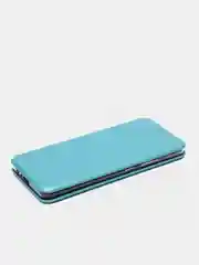 Голубой чехол-книжка для Realme C21 2021
