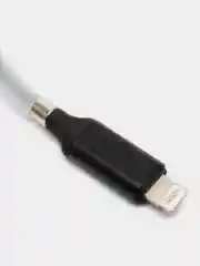 Серый кабель для зарядки iPhone / Lighting магнитный