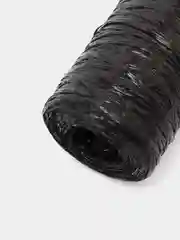 Черный пряжа для вязание мочалок и создания игрушек, из пропилена