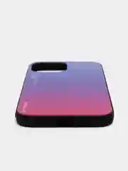Пурпурный чехол с закаленным стеклом на iPhone 7/8/SE/2020/XR/11/12/13/Pro/Max/айфон про макс