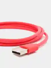 Красный кабель для зарядки и передачи данных Borofone BX52 для Lightning, 1 м, 2.4А