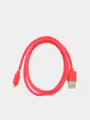 Красный кабель для зарядки и передачи данных Borofone BX52 для Lightning, 1 м, 2.4А