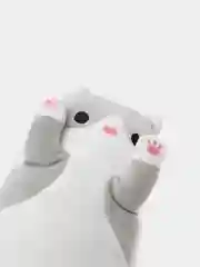 Белый мягкая игрушка "Котик" подушка/кот батон