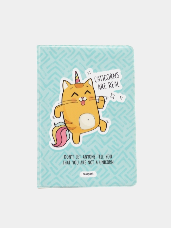 Обложка для паспорта MESHU "Caticorns"