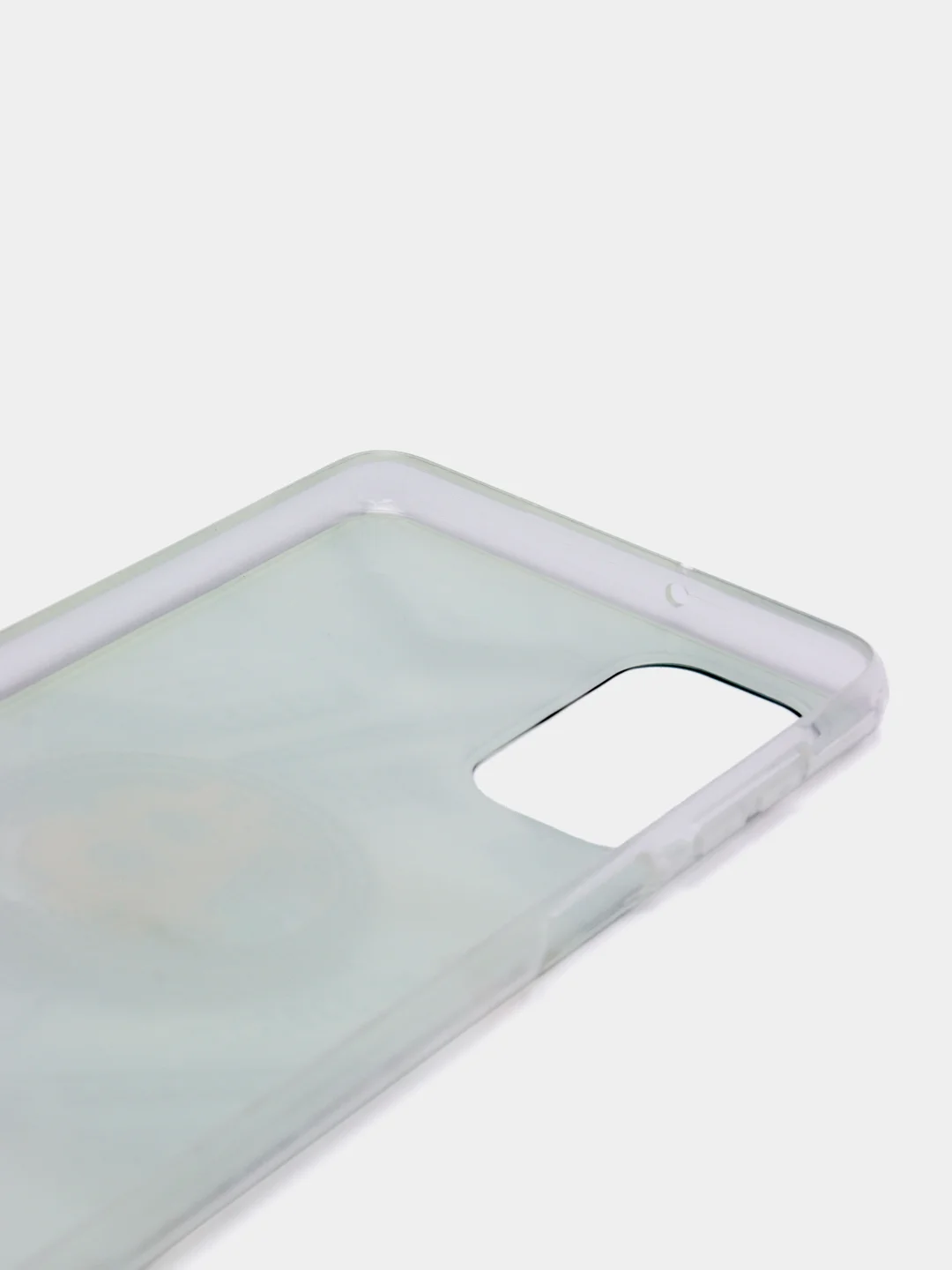 Зеленый чехол Samsung Galaxy M52, Самсунг Галакси М52 силиконовый с рисунком