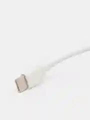 Белый кабель для зарядки и передачи данных Denmen D10L Type-C на Lightning, 1 м, 20W