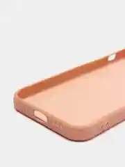 Бежевый чехол iPhone 11 13 12 Pro Mini силиконовый ( Айфон Про Мини )