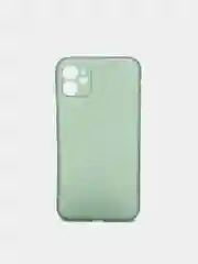 Зеленый ультратонкий матовый чехол на iPhone 11, 11 Pro, 11 Pro Max