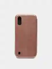 Розовый чехол книжка Samsung Galaxy A01, Самсунг Галакси А01