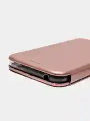 Розовый чехол книжка Samsung Galaxy A01, Самсунг Галакси А01